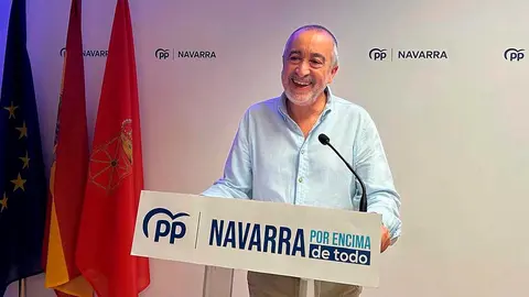 Javier Arantegui, presidente de la Junta Local del Partido Popular de Navarra (PPN) en Tudela