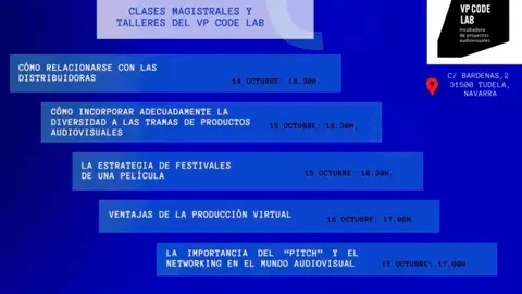 clases magistrales y talleres del vp code lab