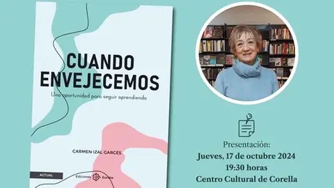 Presentación del libro Cuando envejecemos de Carmen Izal en Corella