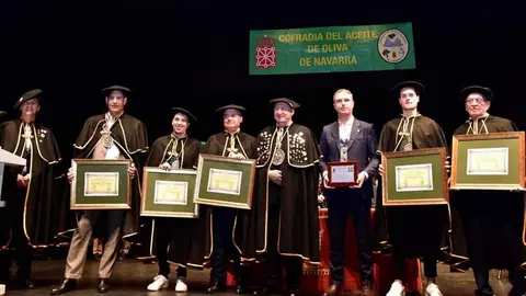 Capítulo General XXII de la Cofradía del Aceite de Oliva de Navarra en Cintruénigo 2024. Foto. Ángel Álvaro