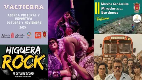 Agenda cultural y deportiva de Valtierra Octubre y Noviembre 2024