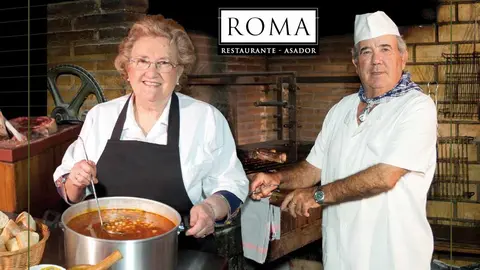 Manuel Simón y Socorro Razquin, del Restaurante Asador Roma, Premio XXI Fiesta de la Gastronomía Navarra 2024