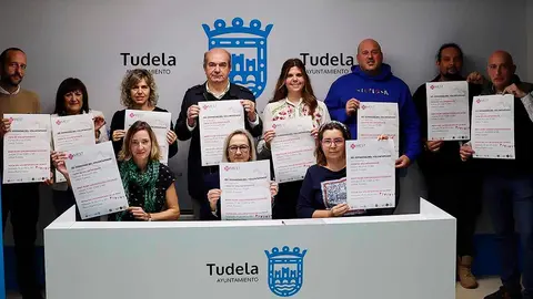 presentación de las terceras jornadas del voluntariado de Tudela