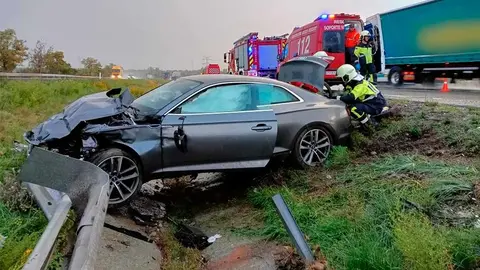 accidente AP-15 Castejón