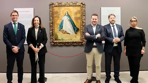 Inauguración de la exposición de la obra 'La Inmaculada Concepción' de Francisco de Zurbarán