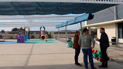 obras colegios tudela huertas mayores