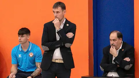 Álvaro Cordón 'Cone', entrenador del ATP Iluminación Tudelano Ribera Navarra2