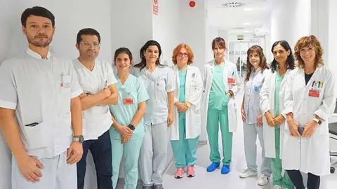 Profesionales de la Unidad de Suelo Pélvico