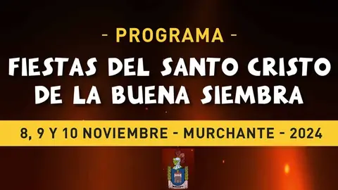 Programa Fiestas del Santo Cristo de la Buena Siembra 2024 en Murchante