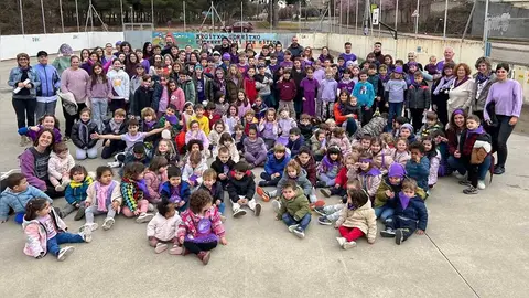 alumnos profesores ikastola argia