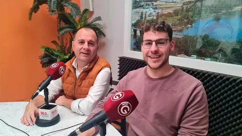 sergio vitas carlos sangüesa alcalde y concejal festejos fustiñana