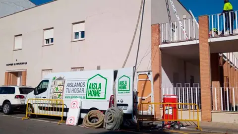 aislamiento térmico residencia hogar san josé corella