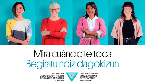 campaña informativa sobre el programa de detección precoz de cáncer de cuello de útero