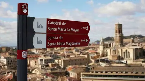 nueva señalética turística tudela