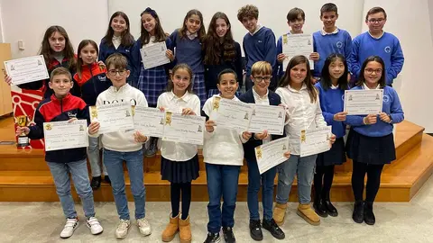 participantes 5º y 6º Primaria Torneo Escolar de Debates en Inglés