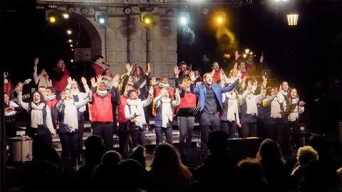 coro góspel Cada Día en Su Presencia