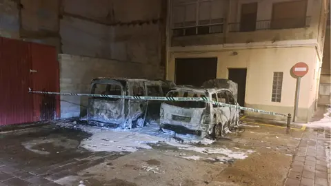 incendio vehiculos cintruénigo