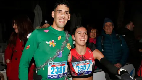 san silvestre tudelana óscar aguado maría alduán