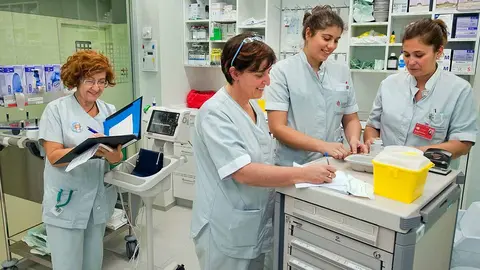 Enfermeras del Servicio Navarro de Salud