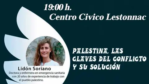 charla lidón soriano tudela