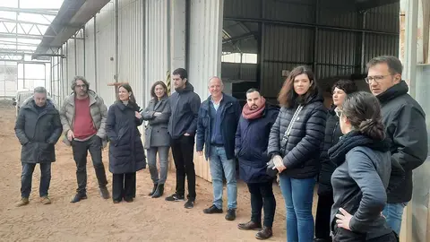 visita parlamentarios cooperativas tudelanas