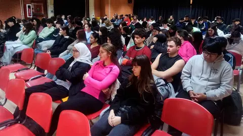 alumnos de bachillerato del ies valle del ebro charlas upna