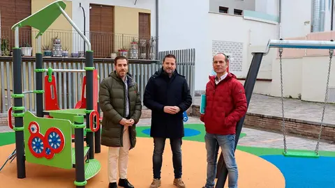 parque infantil plaza señor tomás tudela. Foto: Ayuntamiento de Tudela