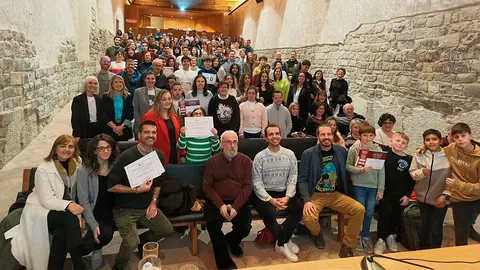 Premios Aprendizaje y Servicio de Navarra IES Valle del Ebro de Tudela. Foto: Gobierno de Navarra