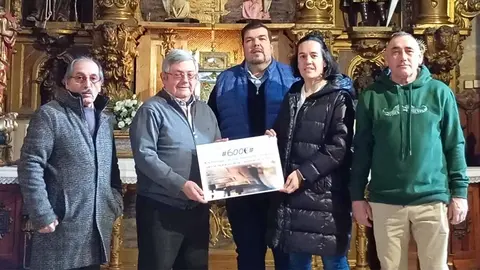 donación coral virgen de la paz