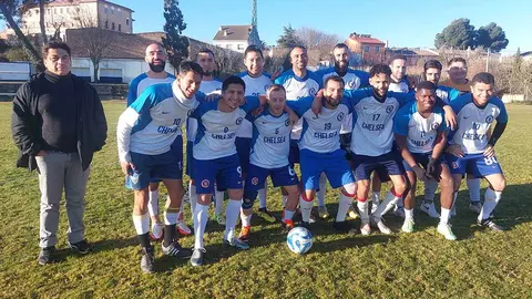 plantilla FC Chelsea Tudela Trofeo Amistad. Foto: Esteban Baigorri