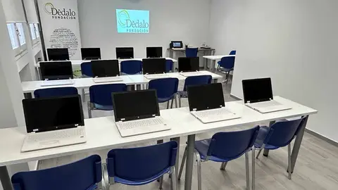 aula de capacitación digital fundación dédalo tudela