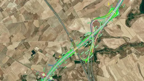 Proyecto de construcción de la A-15 entre Cintruénigo y la conexión con la AP-15
