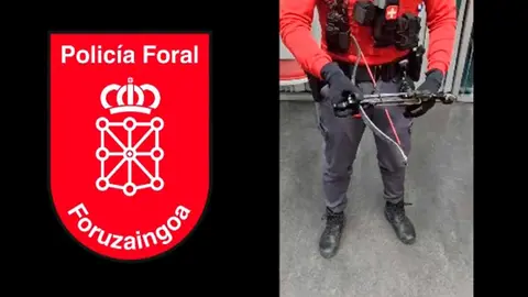 cortes policía foral ballesta