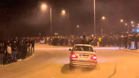 concentración ilegal coches alfaro guardia civil