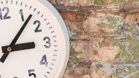 reloj cambio de hora