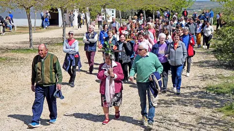 procesión festividad Virgen de Mis Manos Murchante