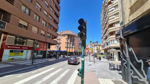 Apagón de luz en Tudela que se queda sin semáforos