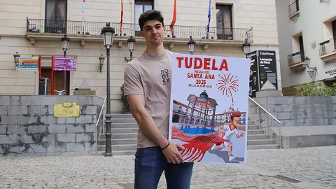 cartel fiestas santa ana 2025 adrián pérez