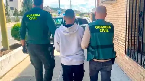 detenido guardia civil peralta