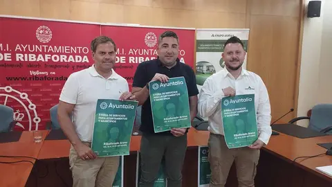 Presentación en Ribaforada de la segunda edición de Ayuntalia (1)