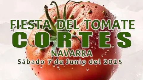 Programa Día del Tomate Rosa 2025 en Cortes, Navarra