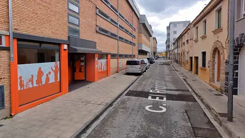 Calle El Frontón en Tudela