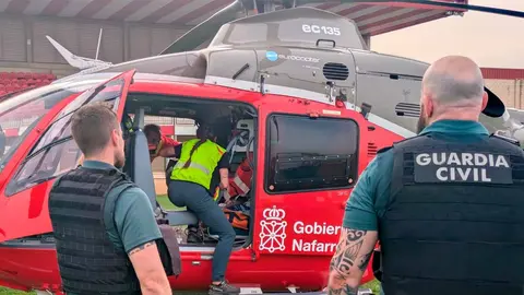 Policía Local y Guardia Civil atienden una parada cardiorrespiratoria en Castejón (1)