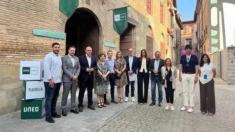 inauguración del V congreso urania en UNED Tudela