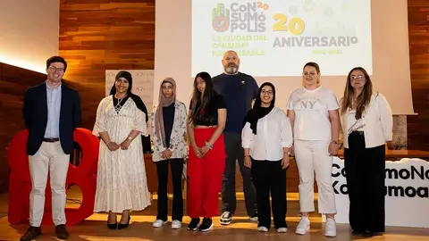 Equipo ESCO1 del CIP ETI de Tudela ganador del concurso Consumópolis