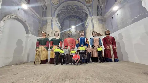 trabajadores del Empleo Social Protegido restauran el edificio del Seminario de Tudela