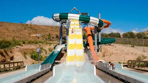 Los Rápidos atracción acuática de Senda Viva