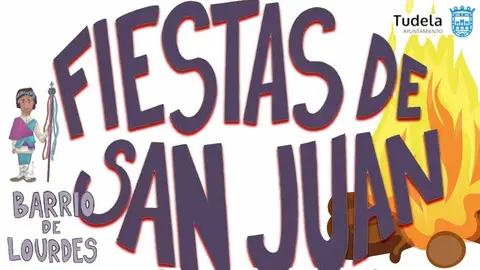 Programa Fiestas de San Juan 2025 en el Barrio de Lourdes de Tudela