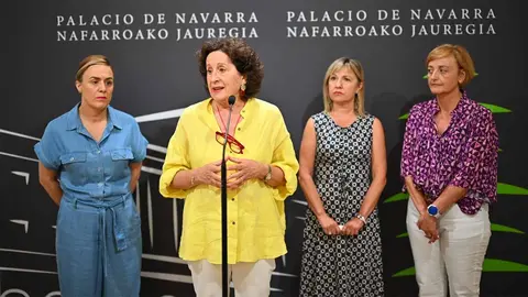 Reunión celebrada esta mañana en el Palacio de Navarra para adoptar medidas en torno al COA de Marcilla2