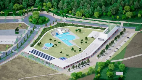 Imágenes del diseño de las nuevas piscinas municipales de Tudela (3)